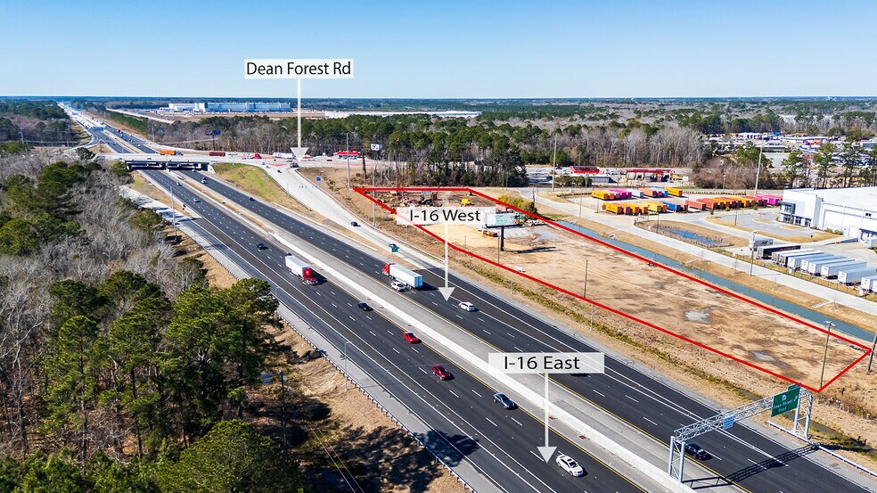 1753 Old Dean Forest Rd, Garden City, GA à louer - Aérien – Image 2 sur 10