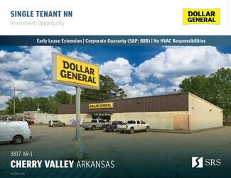 Plus de détails pour 3817 HWY 1, Cherry Valley, AR - Local commercial à vendre
