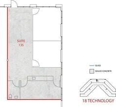16 Technology Dr, Irvine, CA à louer Plan d’étage– Image 1 sur 1