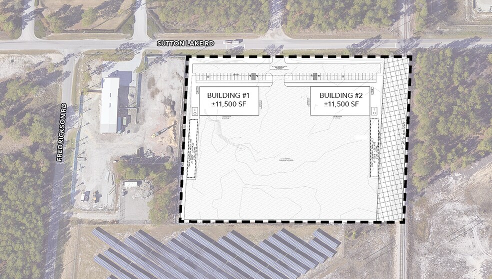 217 Sutton Lake Rd, Wilmington, NC à louer - Plan de site – Image 1 sur 7