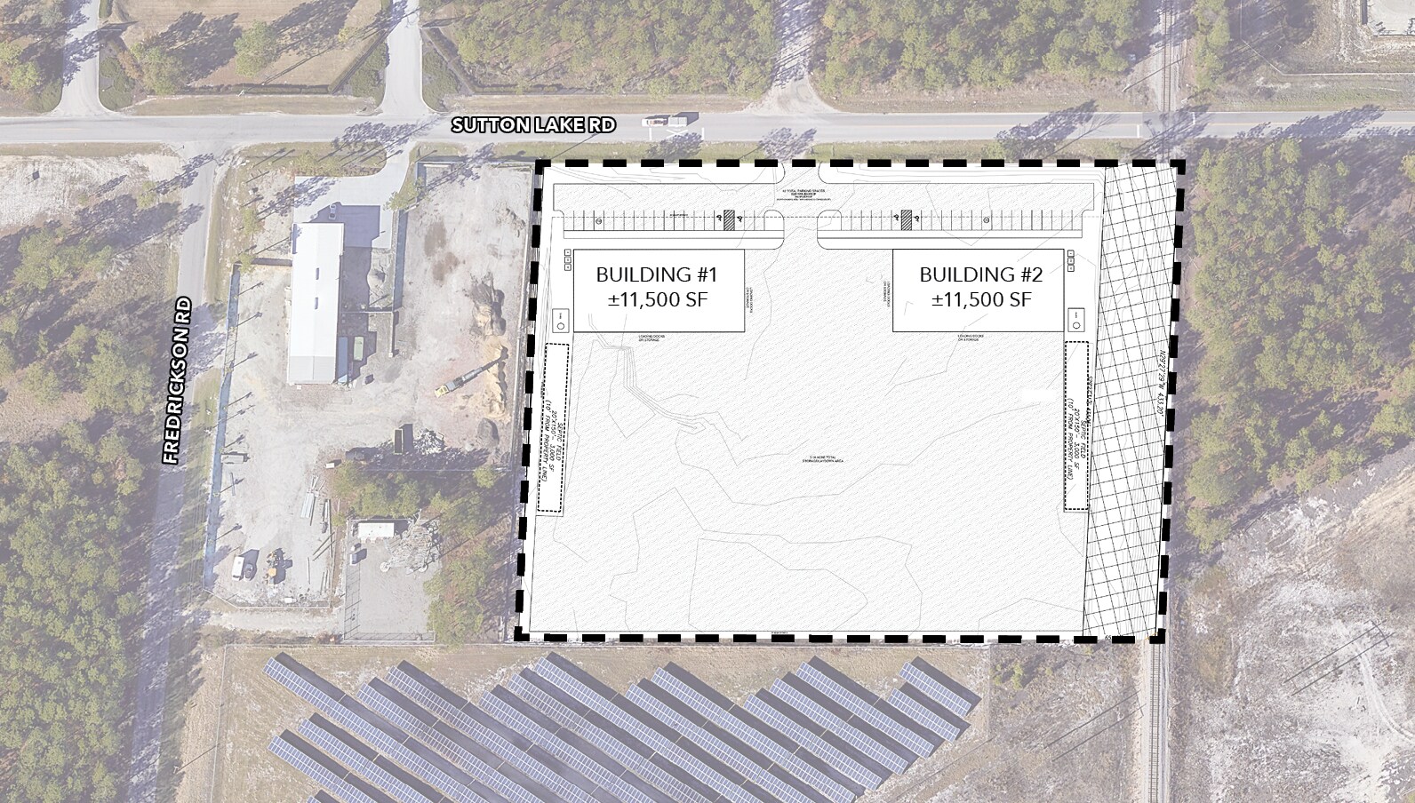 217 Sutton Lake Rd, Wilmington, NC à louer Plan de site– Image 1 sur 8
