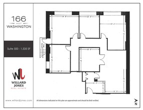 166 W Washington St, Chicago, IL à louer Plan d’étage– Image 1 sur 1