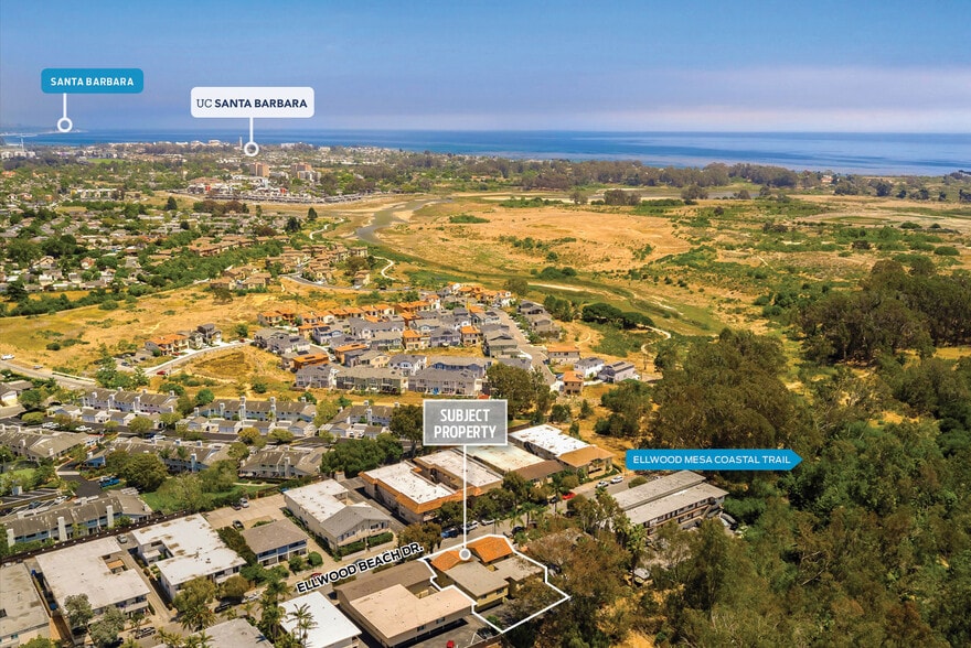 431 Ellwood Beach Dr, Goleta, CA à vendre - Aérien – Image 3 sur 19