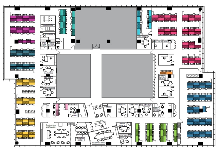 88 Queens Quay W, Toronto, ON à louer Plan d’étage– Image 1 sur 1