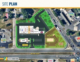 Plus de détails pour 114-130 Pulaski Hwy, Elkton, MD - Local commercial à louer