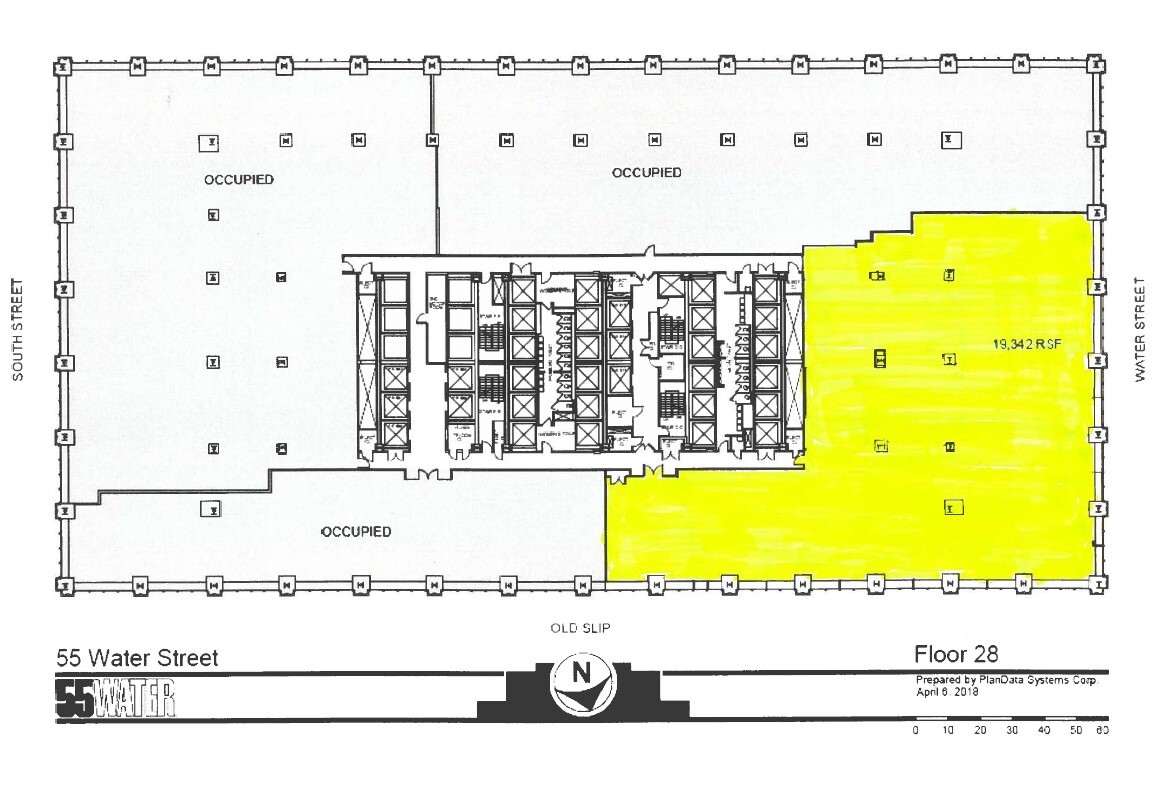 55 Water St, New York, NY à louer Plan d’étage– Image 1 sur 1