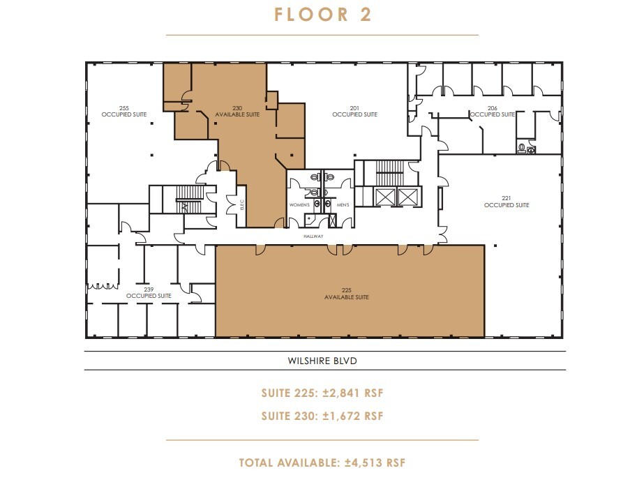 2901 Wilshire Blvd, Santa Monica, CA à louer Plan d’étage– Image 1 sur 1