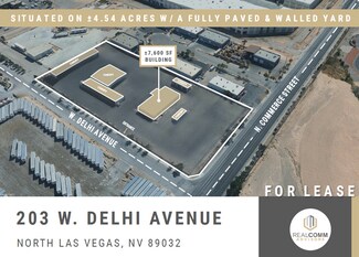 Plus de détails pour 203 W Delhi, North Las Vegas, NV - Industriel/Logistique à louer