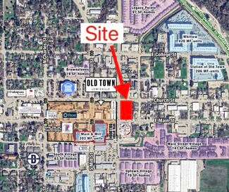 Plus de détails pour 208 E Church St, Lewisville, TX - Terrain à vendre