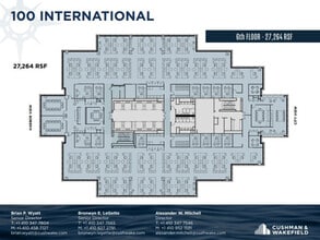 100 International Dr, Baltimore, MD à louer Plan d’étage– Image 1 sur 1