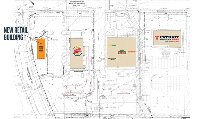 1 W Chestnut Hill Ln, Reisterstown, MD à louer - Plan de site – Image 2 sur 2