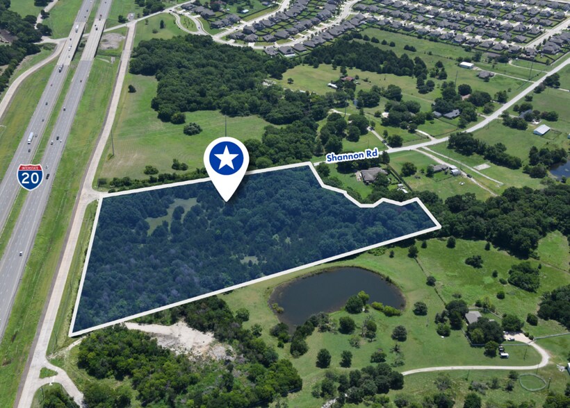 SWC of Interstate 20 & Shannon Road, Mesquite, TX à vendre - Aérien – Image 3 sur 4