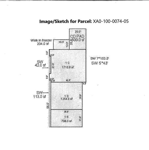 1225 N Main St, Adrian, MI à vendre - Plan d’étage – Image 3 sur 7
