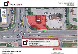 Plus de détails pour 15849 Manchester Rd, Ellisville, MO - Local commercial à louer