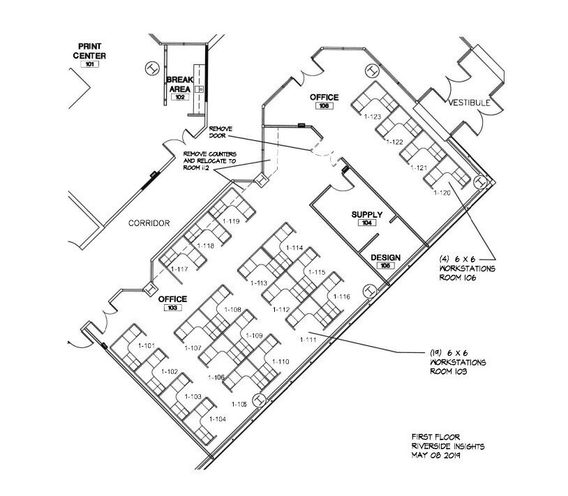 1 Pierce Pl, Itasca, IL à louer Plan d’étage– Image 1 sur 1