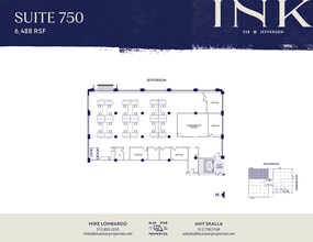 328 S Jefferson St, Chicago, IL à louer Plan d’étage– Image 1 sur 5