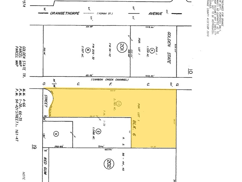 1462 N Red Gum St, Anaheim, CA à louer - Plan cadastral – Image 3 sur 6