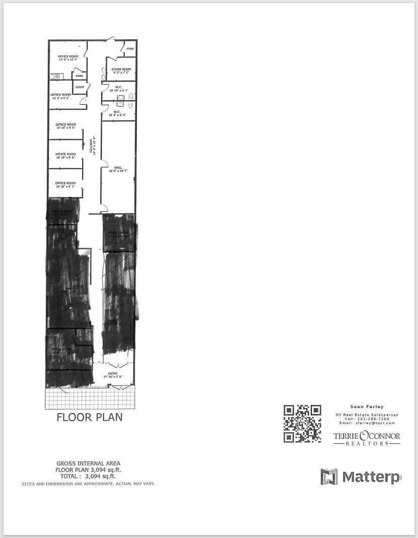 7 E Central Ave, Pearl River, NY à louer Plan d’étage– Image 1 sur 1