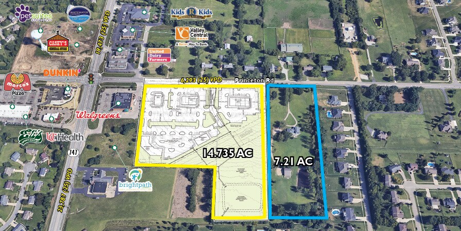 5063-5099 Princeton Rd, Liberty Twp, OH à vendre Photo de l’immeuble– Image 1 sur 3