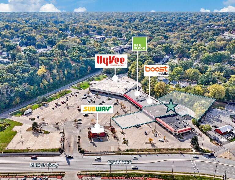 3430 Martin Luther King Jr Pky, Des Moines, IA à louer - Aérien – Image 3 sur 3