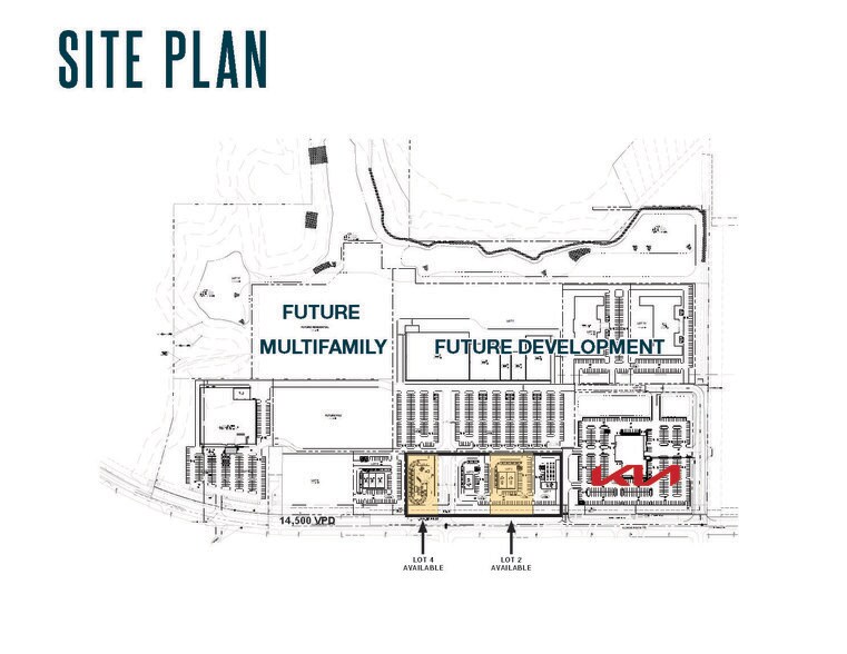 Route 173 & N Lincoln Ave, Antioch, IL à louer - Plan de site – Image 3 sur 4
