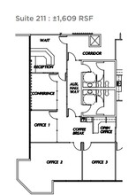 5001 California Ave, Bakersfield, CA à louer Plan d’étage– Image 1 sur 1