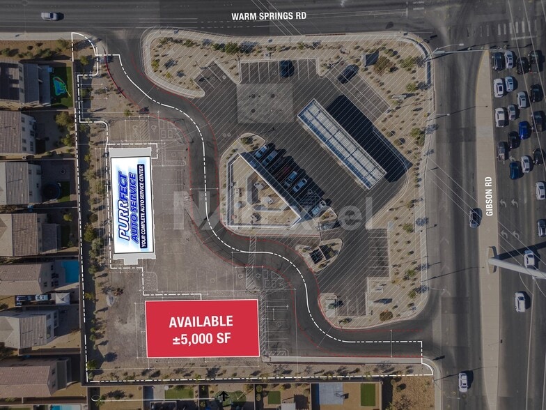 SWC Gibson & Warm Springs, Henderson, NV à louer - Aérien – Image 2 sur 5