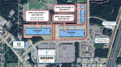 1501 Town Center Pky, Slidell, LA - Vue aérienne  vue de carte