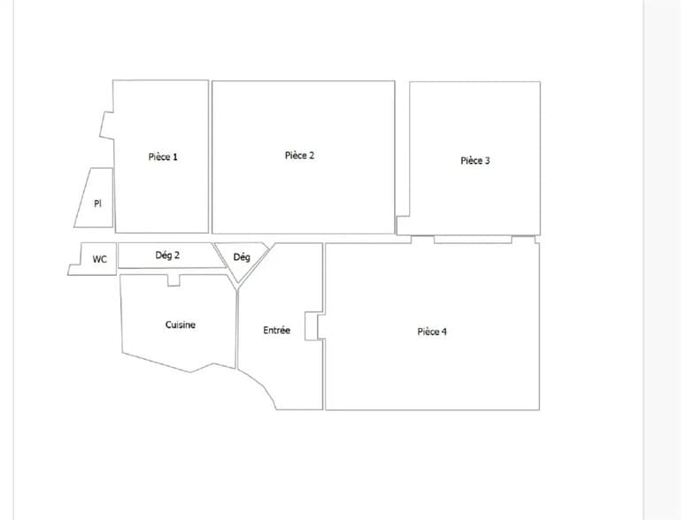9 Rue Saint-Augustin, Paris à louer - Plan d’étage – Image 3 sur 3