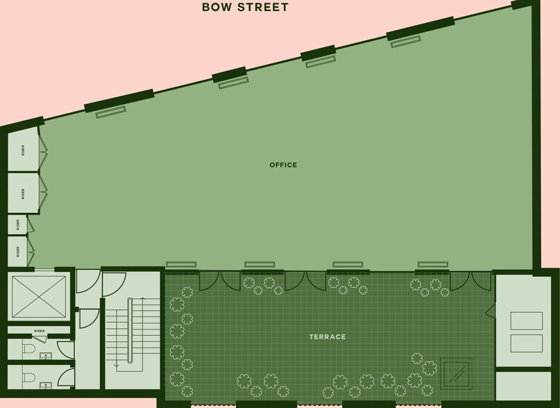 10 Bow St, Londres à louer - Plan d’étage – Image 2 sur 6
