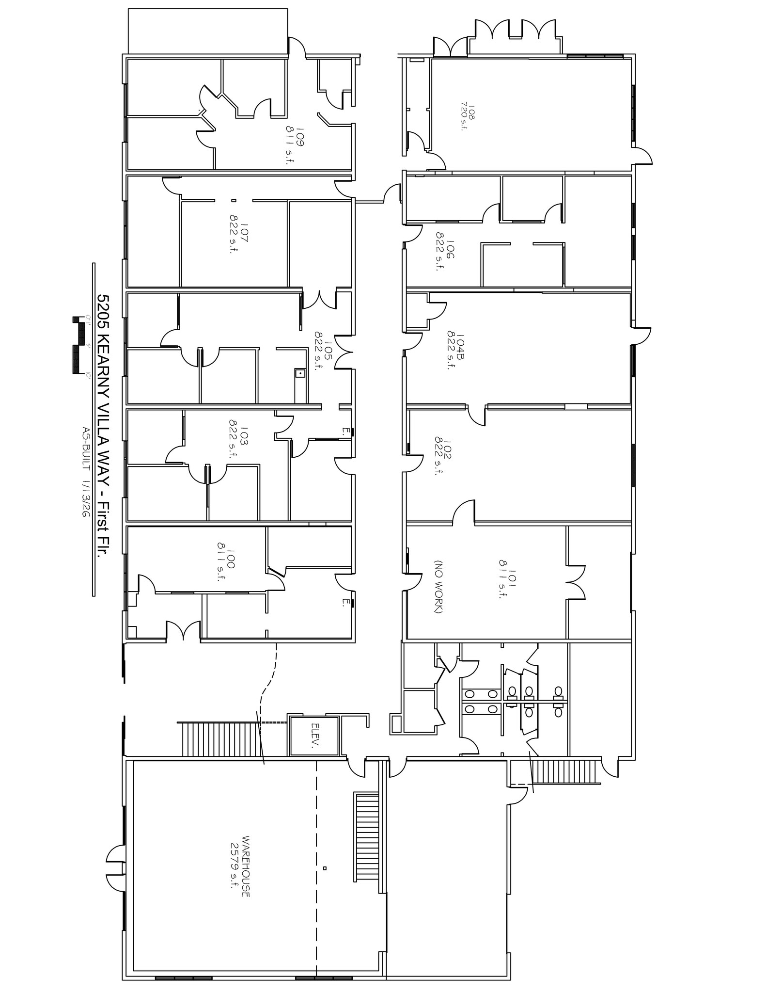 5205 Kearny Villa Way, San Diego, CA à louer Plan de site– Image 1 sur 1