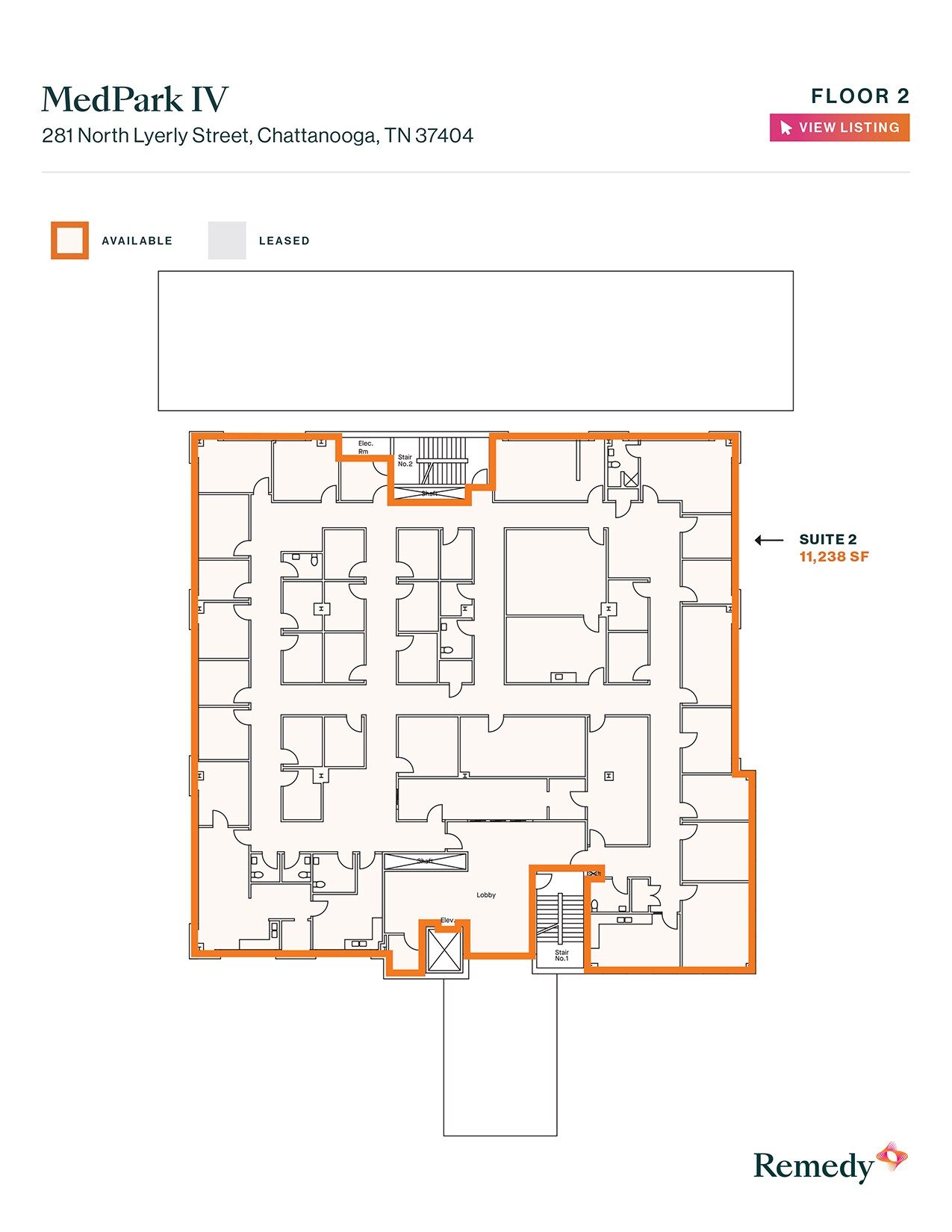 281 N Lyerly St, Chattanooga, TN à louer Plan d’étage– Image 1 sur 1
