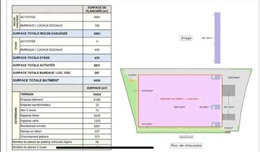13 Avenue Albert Einstein, Le Blanc-Mesnil à louer Plan d’étage– Image 1 sur 3