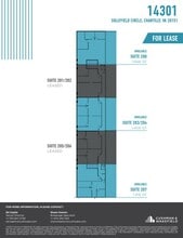 14301 Sullyfield Cir, Chantilly, VA à louer Plan d’étage– Image 1 sur 1