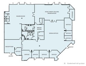 5744 Pacific Center Blvd, San Diego, CA à louer Plan d’étage– Image 1 sur 1