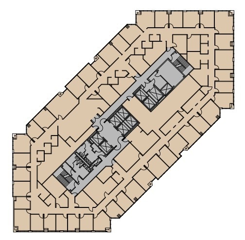 501 W Broadway, San Diego, CA à louer Plan d’étage– Image 1 sur 1