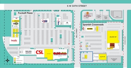 3440- Bell St, Amarillo, TX à louer Plan de site– Image 1 sur 1