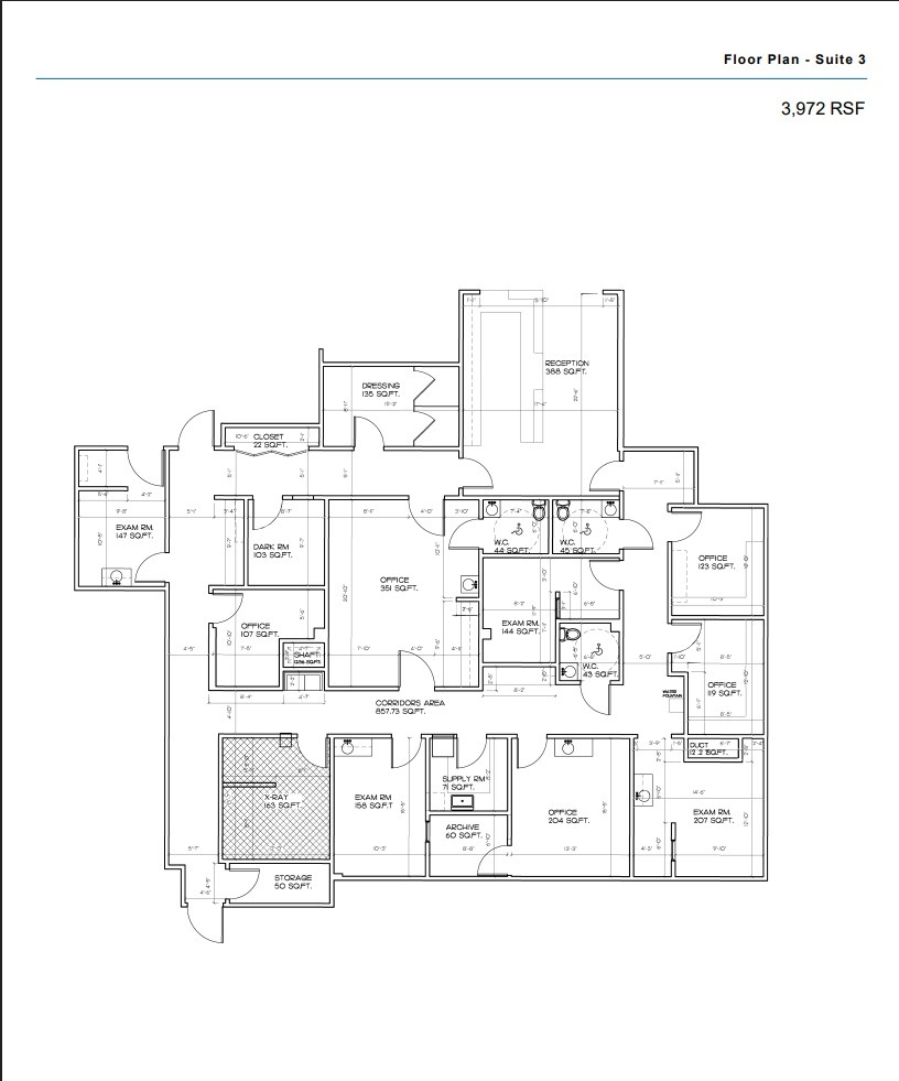 22341 W Eight Mile Rd, Detroit, MI à louer Plan d’étage– Image 1 sur 2
