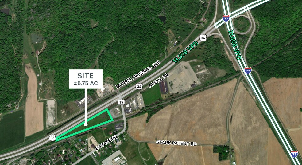 US Highway 36 & CR 15, Newcomerstown, OH à vendre - Photo de l’immeuble – Image 2 sur 2