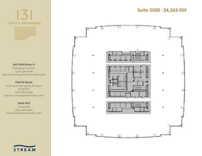 131 S Dearborn St, Chicago, IL à louer Plan d’étage– Image 1 sur 1