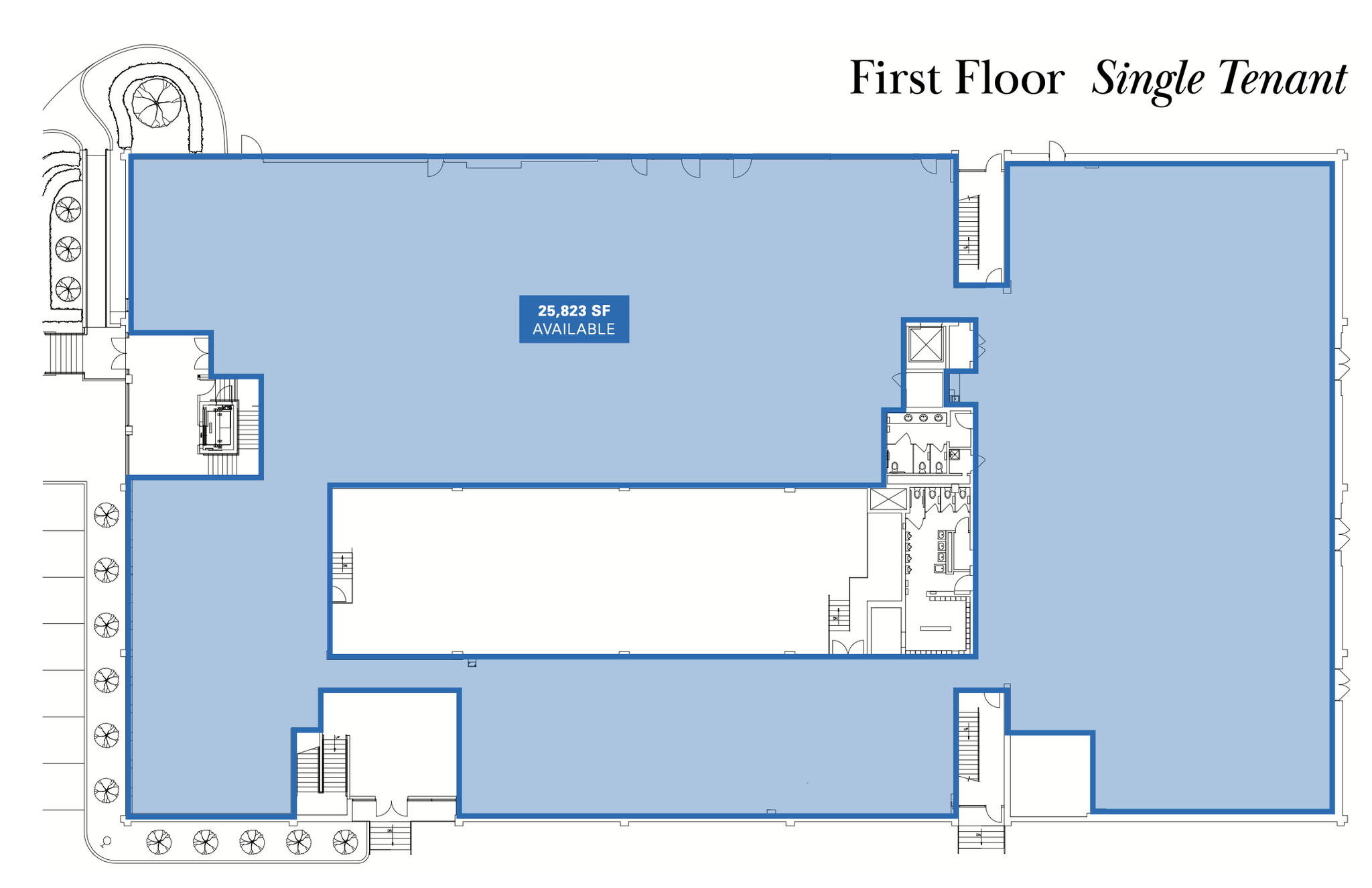 1600 Dublin Rd, Columbus, OH à louer Plan d’étage– Image 1 sur 2