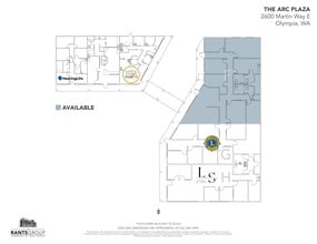 2600 Martin Way E, Olympia, WA à louer Plan d’étage– Image 2 sur 12