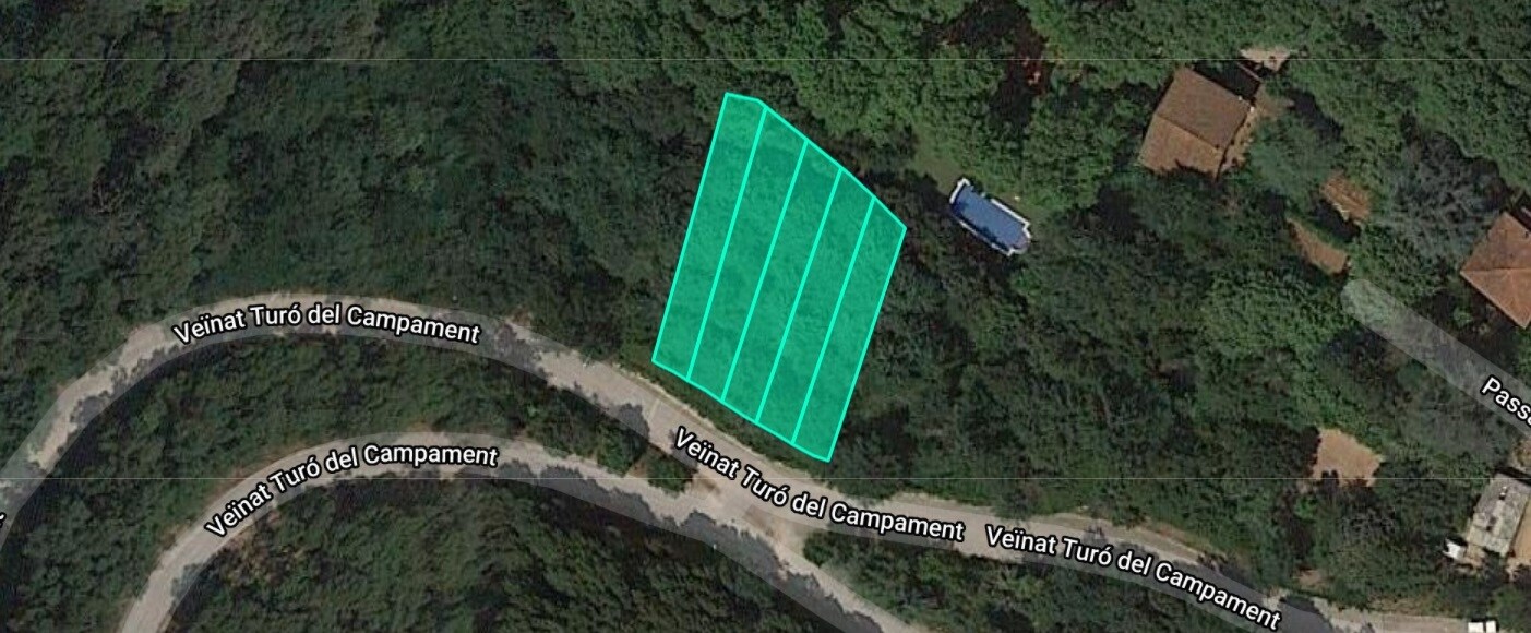 Terrain dans Arbúcies, Gerona à vendre Plan d’étage– Image 1 sur 2