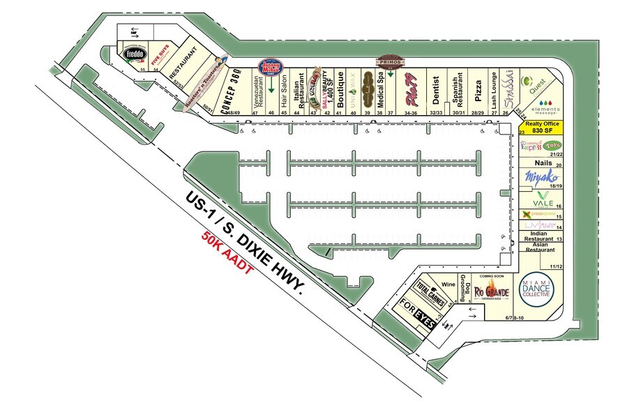 9455-9569 S Dixie Hwy, Miami, FL à louer - Photo de l’immeuble – Image 2 sur 17