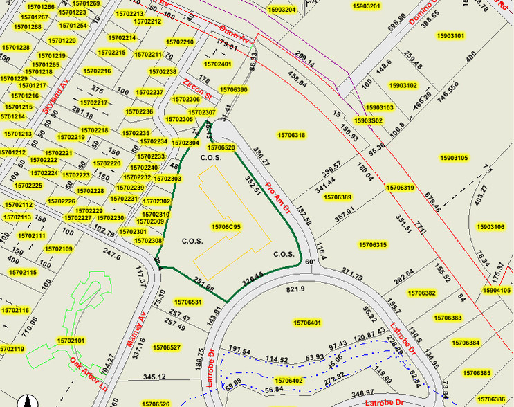 3120 Latrobe Dr, Charlotte, NC à louer - Plan cadastral – Image 3 sur 23