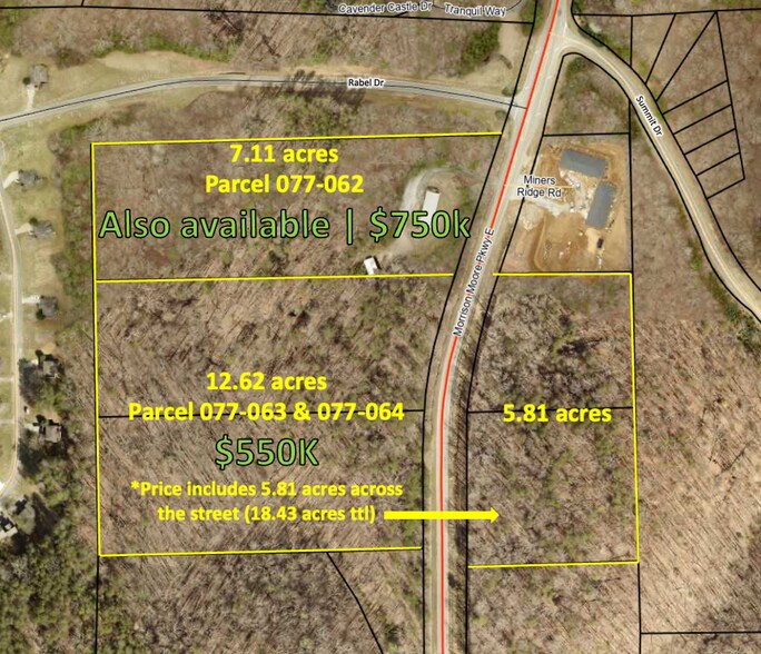 0 Morrison Moore Parkway East, Dahlonega, GA à vendre - Aérien – Image 1 sur 1
