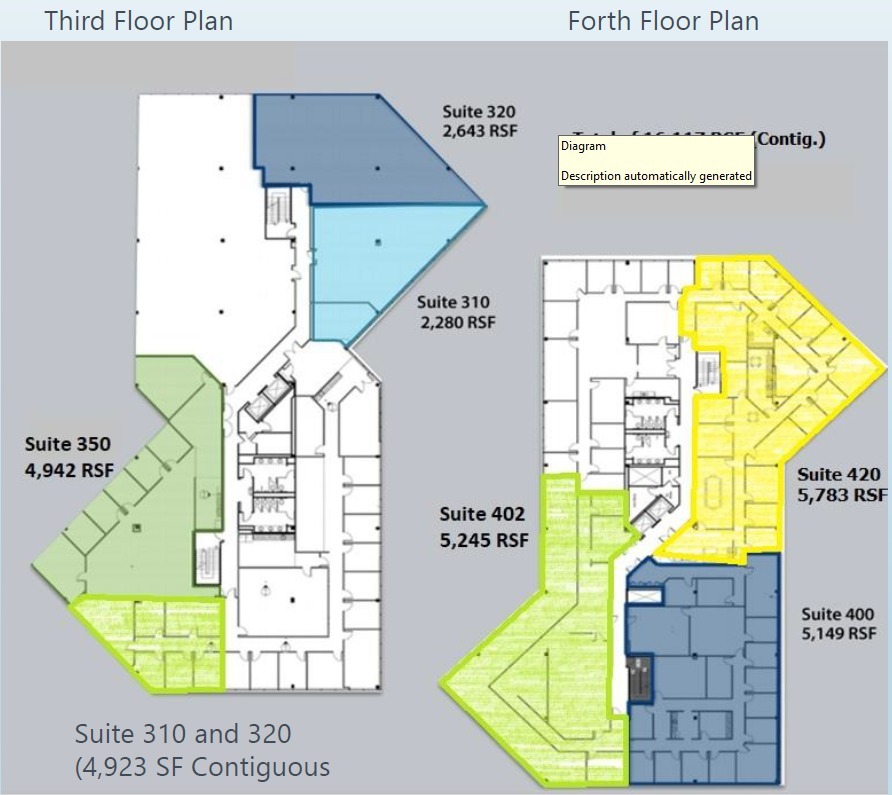 3702 Pender Dr, Fairfax, VA à louer Plan d’étage– Image 1 sur 1