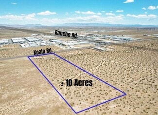 Plus de détails pour 17374 Koala Rd, Adelanto, CA - Terrain à vendre