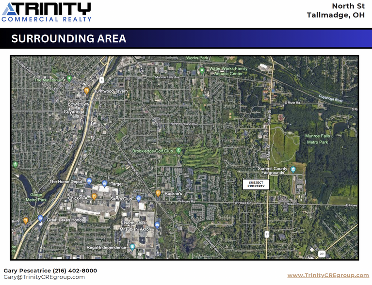 North Avenue, Tallmadge, OH à vendre - Aérien – Image 2 sur 4