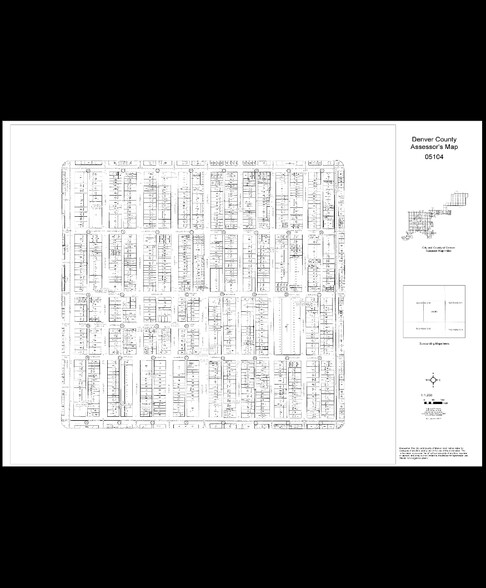 421-423 E Alameda Ave, Denver, CO à vendre - Plan cadastral – Image 2 sur 2